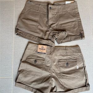 Women’s Magellan Happy Camper Cuff Shorts in color Shitake / Khaki